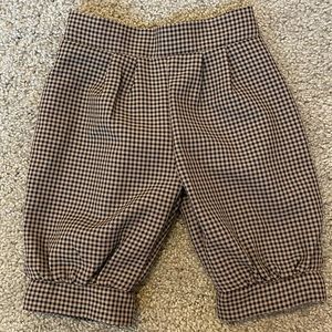 Vintage checkered shorts